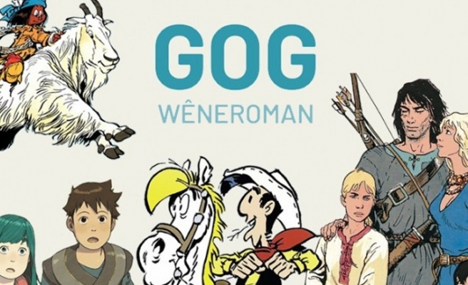 Kürtçe çizgi roman çocuk dergisi GOG çıkıyor