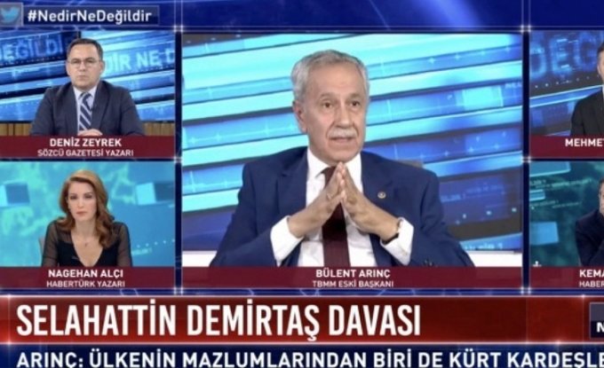 Bülent Arınç: Kavala’nın tutuklu kalmasına hayret ediyorum, Demirtaş’ın tahliyesi olabilir