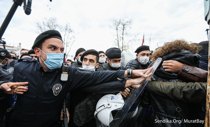 Boğaziçi direnişine uluslararası tepkiler: “Tutuklu ve gözaltındaki öğrenciler serbest bırakılsın, polis şiddeti son bulsun”