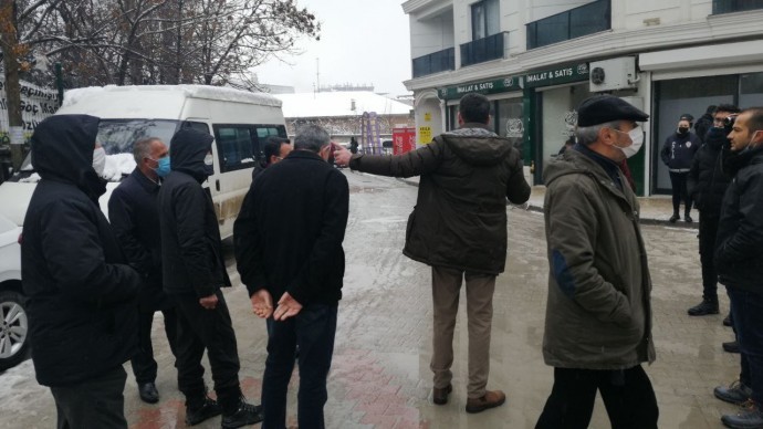 HDP Van İl Örgütü binasına polis ablukası