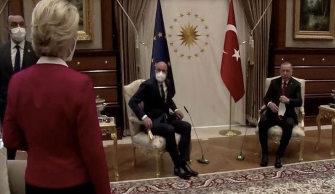 Koltuk krizinde Michel’in ofisinden yeni açıklama: Toplantı odası bize gösterilmedi