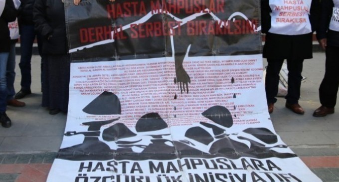 Hasta Mahpuslara Özgürlük İnisiyatifi eylemlerinin 350’inci haftasında Bolu F Tipi Kapalı