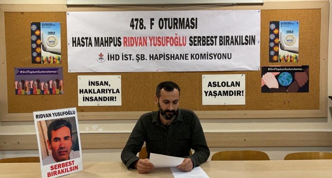 “F Oturumu” eylemlerinin 478’ncisini Koronavirüs (Kovid-19) nedeniyle online gerçekleştirdi
