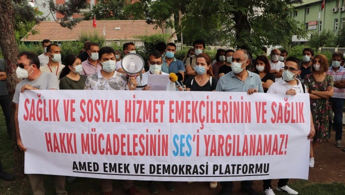 SES üye ve yöneticilerinin gözaltına alınmasına tepki göstererek, bir an önce serbest bırakılmasını istedi.