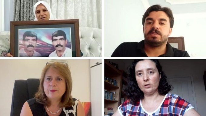 Cumartesi Anneleri 855’inci hafta eyleminde, 29 yıl önce gözaltına alınarak kaybedilen Mehmet Ertak’ın akıbetini sordu, sorumluların yargılanmasını istedi.