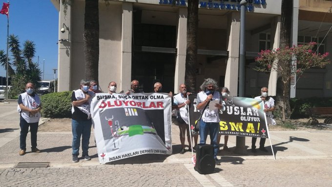 İHD İzmir Şubesi Hapishane Komisyonu, Akbaba’nın başına gelebilecek her türlü olumsuzluktan yetkililerin sorumlu olduğunu kaydetti.