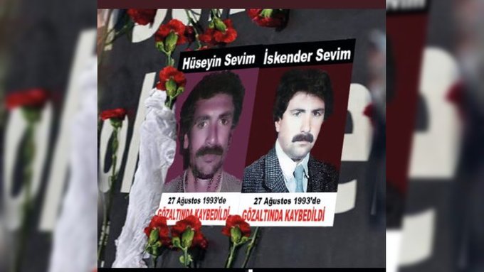 862. hafta eylemlerini 28 yıl önce kaybedilen Hüseyin ve Selim kardeşler için düzenledi.