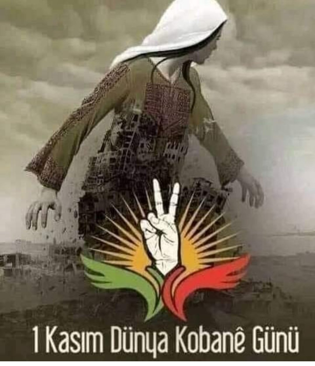 1 Kasım Dünya Kobanê Günü, Kuzey ve Doğu Süriye kentlerinde yapılan yürüyüş ve açıklamalarla kutlandı.
