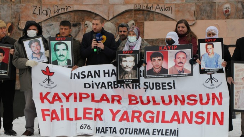 Diyarbakır’da 676., Batman’da ise 513. kez yapılan eylemlerle gözaltında kaybedilenlerin akıbeti soruldu
