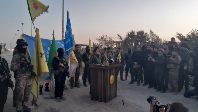 Newroz Ehmed,”DAİŞ’le mücadelemiz kararlılıkla sürecektir” dedi.
