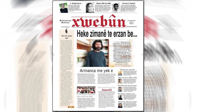 Xwebûn gazetesinin internet sitesine erişim engeli getirildi.