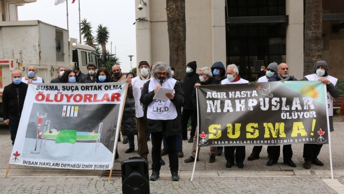 İHD İzmir Şubesi: Yağmekan’ın birçok kronik hastalığının bulunduğunu belirterek