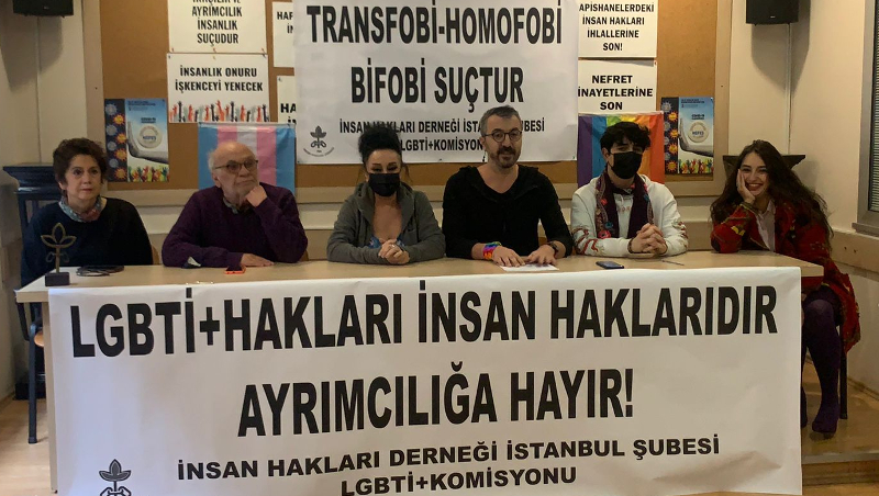 İHD İstanbul Şubesi bünyesinde LGBTİ+ komisyonu kuruldu.