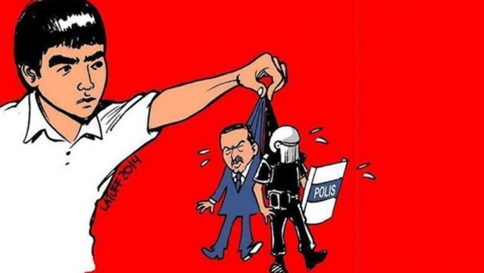 Carlos Latuff’a ait karikatürü paylaşan avukat hakkında dava açıldı.