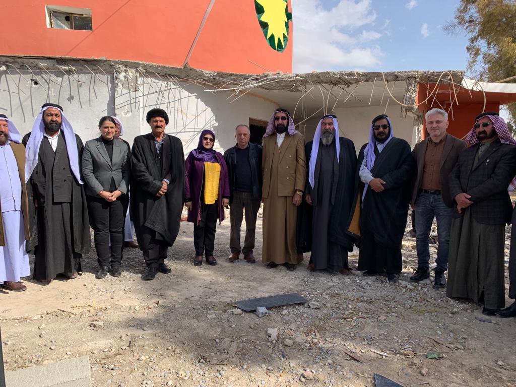 HDP heyetinden Şengale Anlamlı Ziyaret