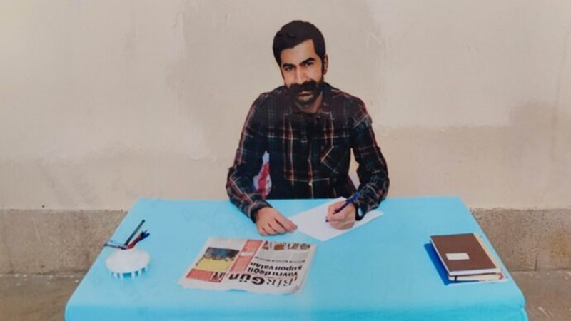Tutsak gazeteci Nedim Türfent Covid-19’a yakalandı