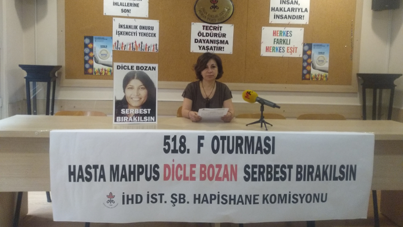 Ankara ve İstanbul ‘da hasta tutsaklar için açıklama