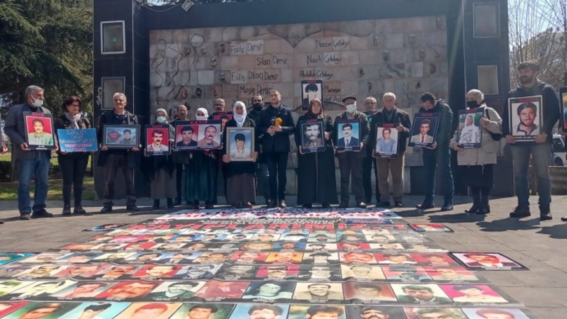 Diyarbakır’da 685., Batman’da ise düzenlenen 522. eylemde