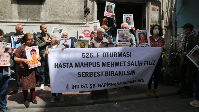 526 F Oturması haftası Mehmet Salih Filiz serbest bırakılsın