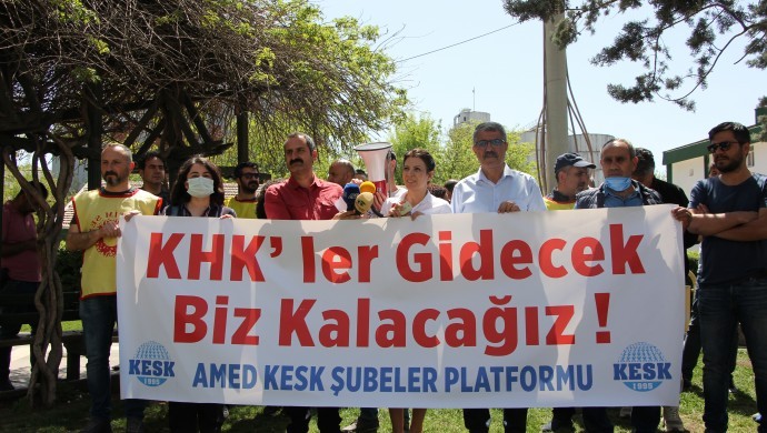 KESK Amed Şubeler Platformu, 35’inci maddenin kaldırılmasını istedi.