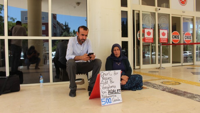 Adalet Nöbeti 500’üncü gününde