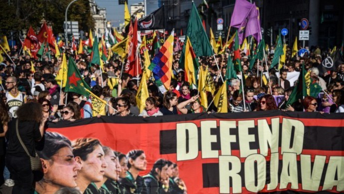 Rojava’ya destek deklarasyonu