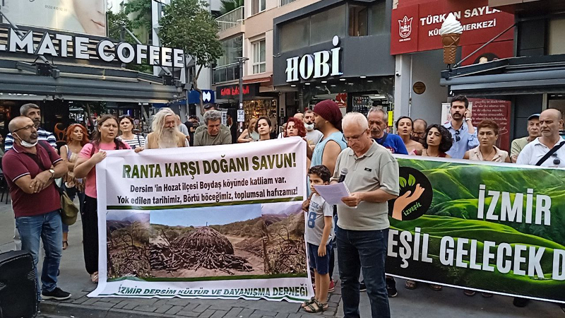 Dersim ve Şırnak’taki ağaç kesimlerine tepki