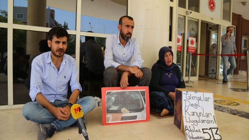 Adalet Nöbeti’nin 513. gününde olan Şenyaşar ailesi