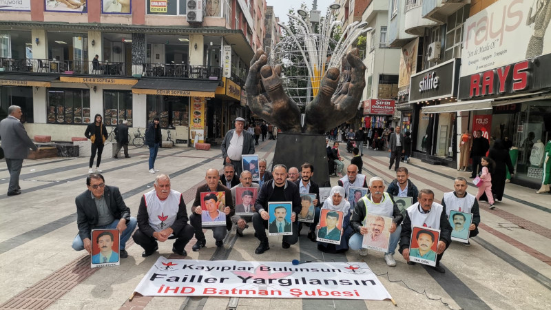 BATMAN İHD eylemlerinin 555’inci haftasında