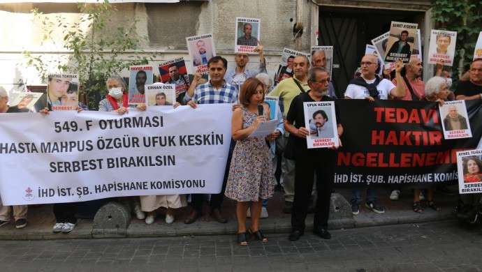 “F Oturumu” eyleminin 549’uncusu haftasında