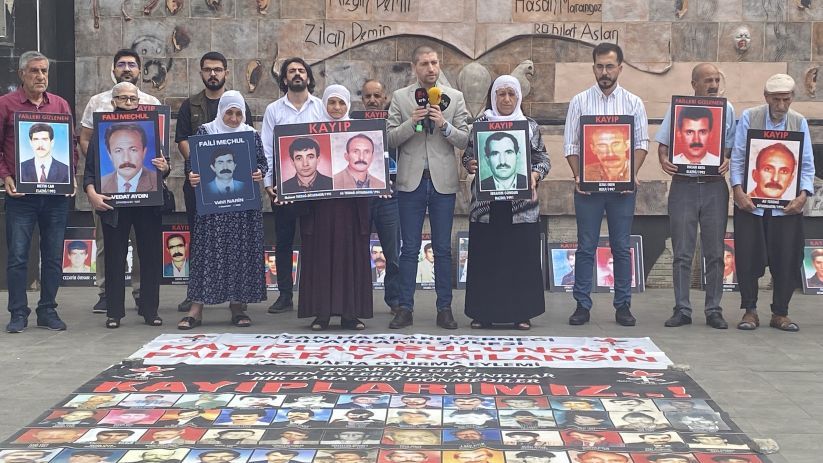 714’üncü haftasında bir kez daha Bağlar’daki Yaşam Hakkı Anıtı önünde
