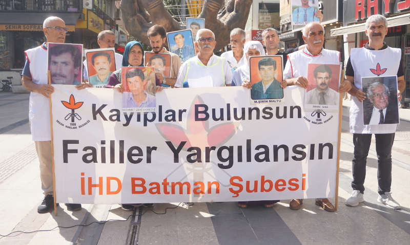 İHD Batman Şubesi ve kayıp yakınları