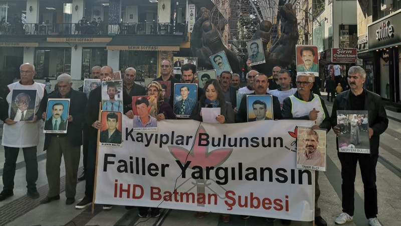 BATMAN: Kayıp Yakinlari Ahmet Yetişen’in akıbeti soruldu.