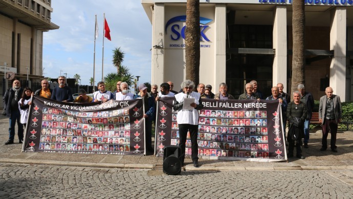 İHD İzmir Şubesi, İlyas ve Zeki Diril adlı çocukların akıbetini sordu.