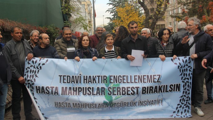 Hasta Mahpuslara Özgürlük İnisiyatifi, gerçekleştirdikleri eylemin 428’inci haftasında