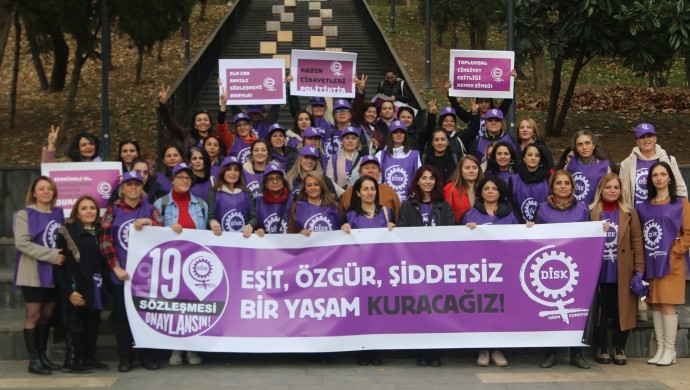 Kadınlar:Eşit -Özgür-şiddetsiz-Bir Yaşam Kuracağız Dedi