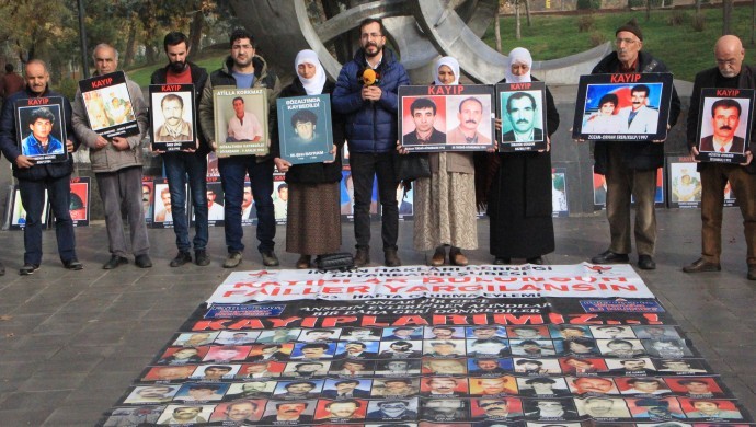 Kayıp yakınları, Amed ve Êlih’teki eylemlerde