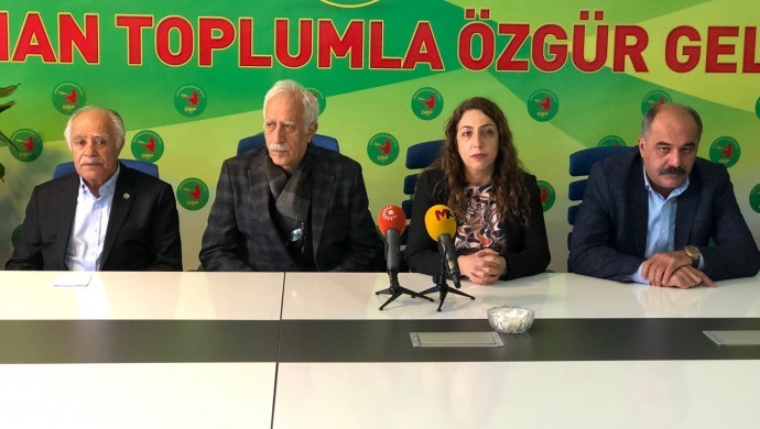 DBP’ye dayanışma ziyaretinde