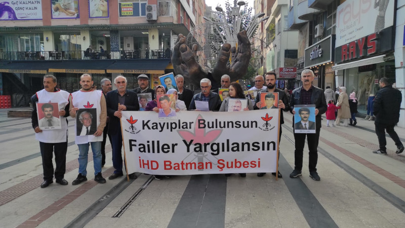 İHD-BATMAN-TANIŞ VE DENİZ’İN AKIBETİ SORULDU
