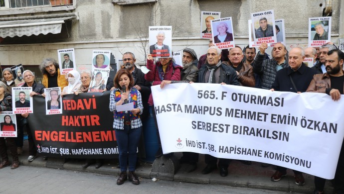 F Oturumu 565’incisini 84 yaşındaki Mehmet Emin Özkan’ın durumuna dikkat çekildi