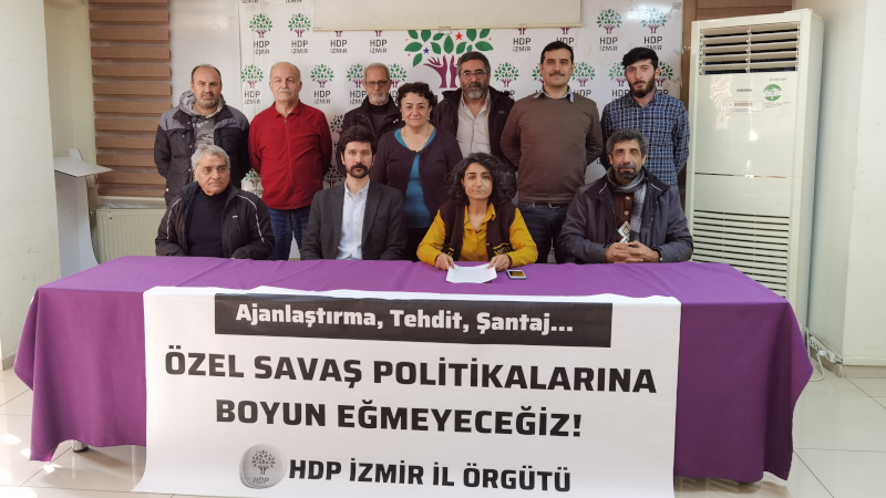 İl Örgütü üye ve yöneticileri tehdit ediliyor