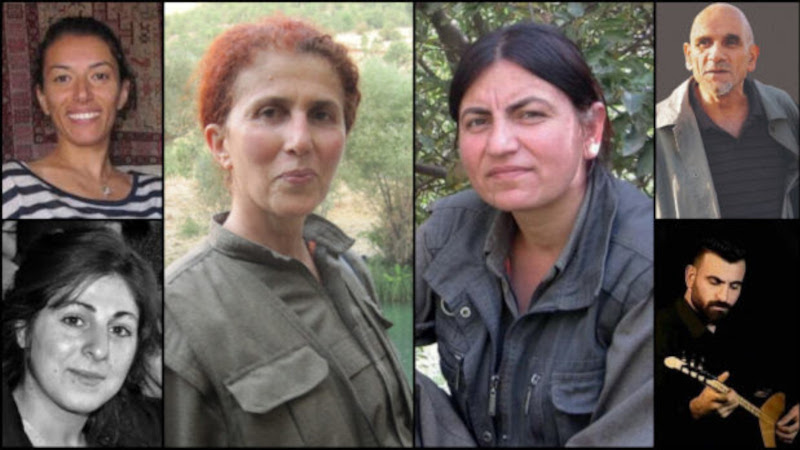 10’uncu yılında Sakine Cansız, Fidan Doğan ve Leyla Şaylemez’i andı.