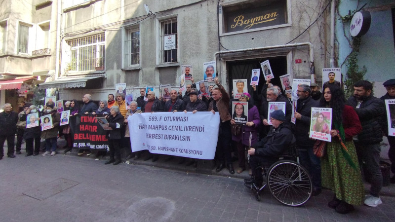 F oturmasında hasta tutsak Cemil İvrendi’nin serbest bırakılmasını istedi.