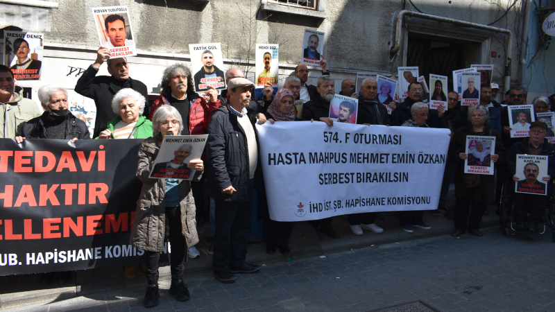 84 yaşındaki 27 yıllık ağır hasta tutsak Mehmet Emin Özkan’ın durumuna dikkat çekti