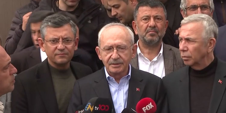 Kılıçdaroğlu-Türkiye’nin değişime ihtiyacı var. Hayırlı uğurlu olsun