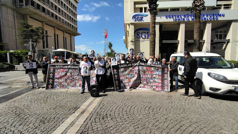 İHD İzmir Şubesi, kaybedilenlerin akıbetinin açıklanması